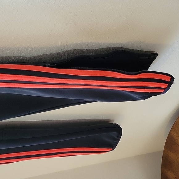 Adidas Climacool Youth Training/ Track pants, YL, Grey/Orange,  GUC - Picture 5 of 11